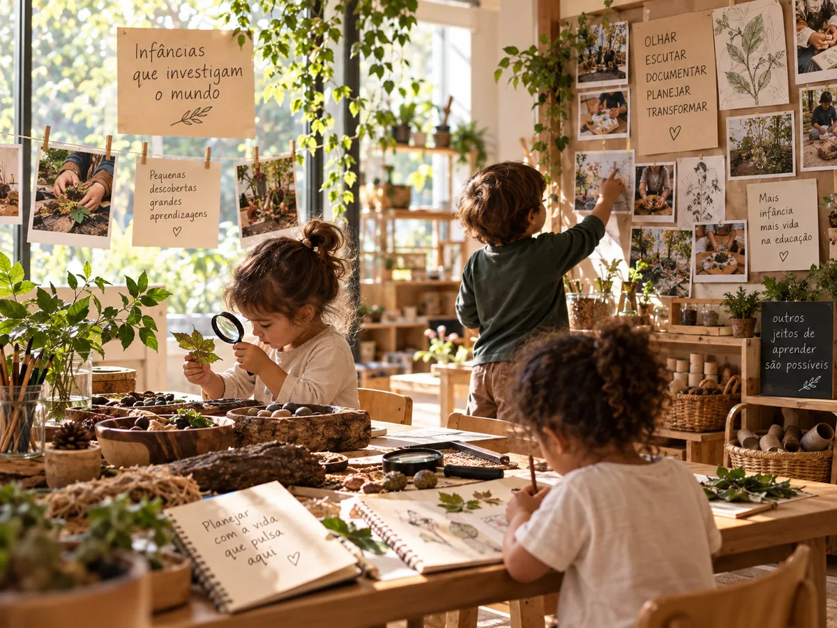 Caderno de registros e materiais pedagógicos da trilha Desemparedando a Educação Infantil