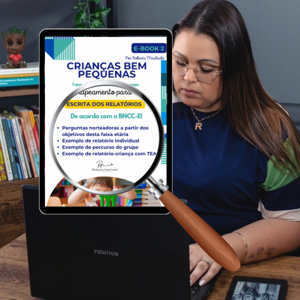 Capa de E-book 2 - Crianças Bem Pequenas ( 1 ano e 7 a 3 anos e 11 meses)