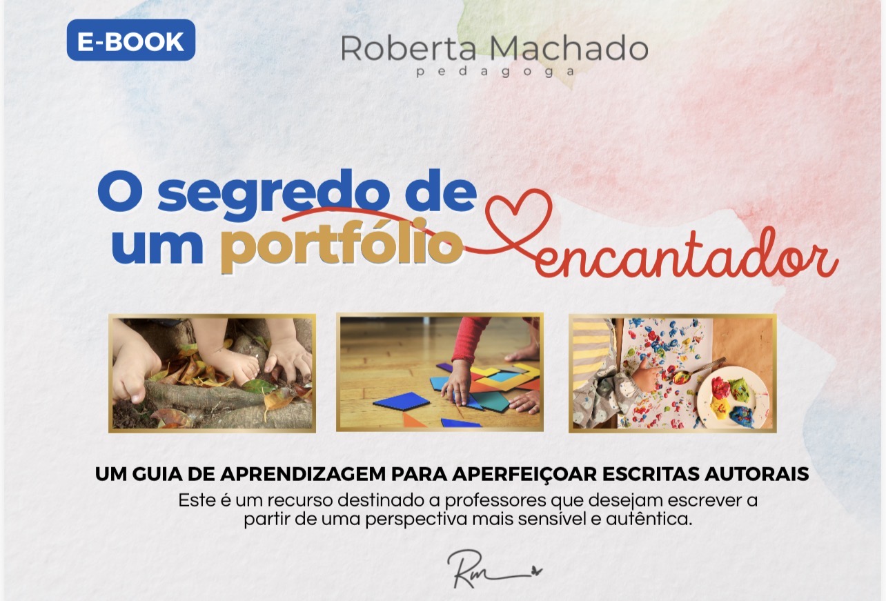 Capa de E-book: Como Construir Portfólios Encantadores+ Modelo Editável